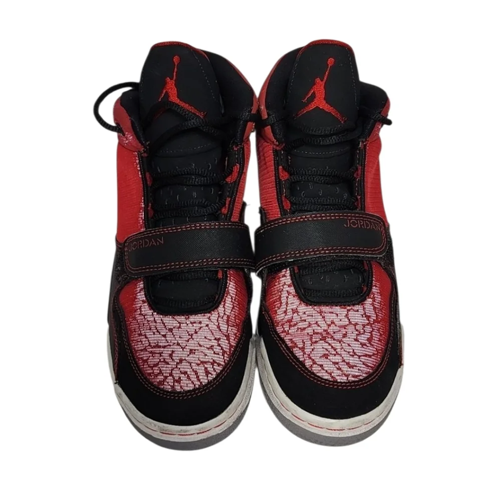 Nike Air Jordan Flight Club 90 / Black Red Rouge US‎ Size 6.5Y / 602662-601
